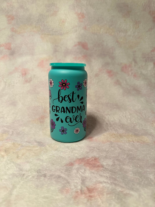 Tumbler- Best Grandma Gold Plated-74